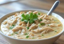 Kokos-Hähnchen-Curry (ketogen, ohne Käse und Avocado)