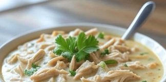 Kokos-Hähnchen-Curry (ketogen, ohne Käse und Avocado)